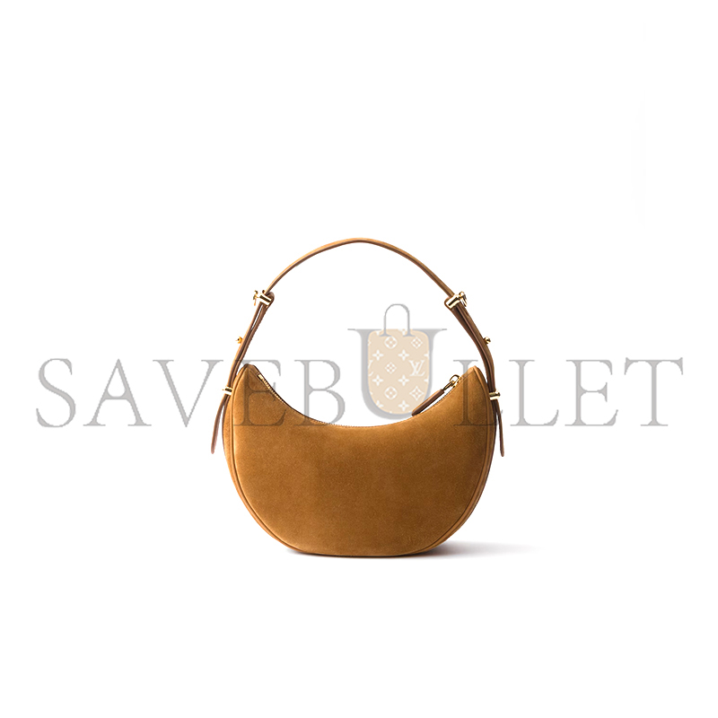 Pra*a arquÉ suede shoulder bag 1bc194 (22.5*18.5*6cm)
